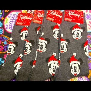 Mickey Mouse Christmas socks 🎄3 for 25🎄